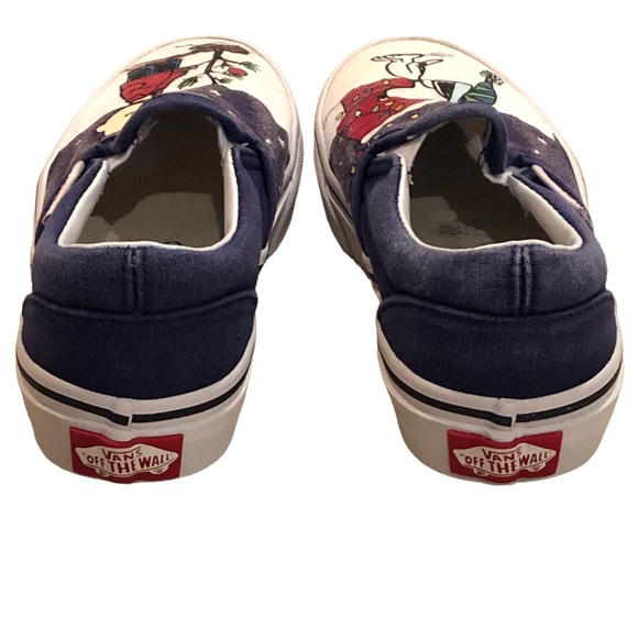 Vans• Peanuts Christmas Slip-On Shoes - size 12.5 - Picture 5 of 7